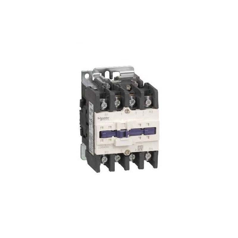 Schneider LC1D40008U7 Contactor 60A Amp 230V AC Volt 4 Main Poles 2 N/O & 2 N/C Contact Configuration