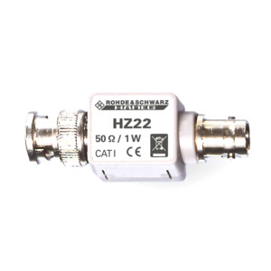 Rohde & Schwarz HZ22 Feed-Through Termination, 1 GHz, 1 Watt 50 Ohm, BNC Plug to BNC Socket