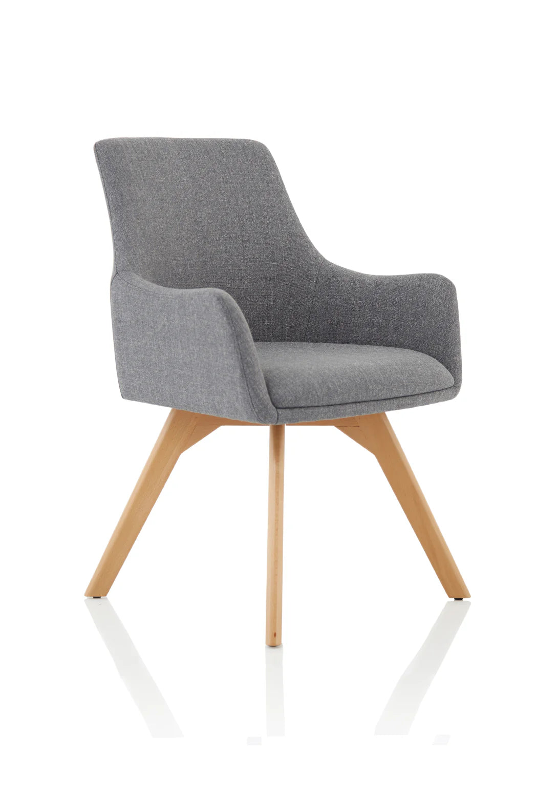 Suppliers Of Carmen Fabric Wooden Leg Visitor Chair - Five Colour Options North Yourkshire