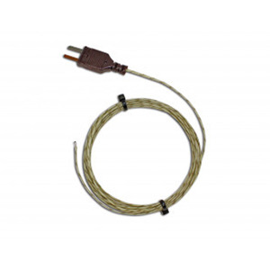 Pico Technology SE055 Thermocouple, Type T, Exposed Tip, Fiberglass Insulated, 10m