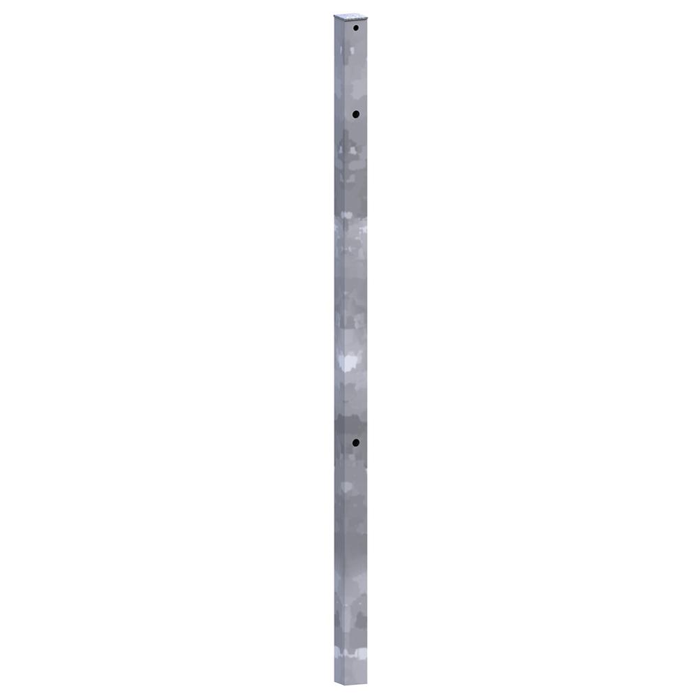 Fence Post For 1800mm PanelConcrete-in-70mm Box section-Galvanised