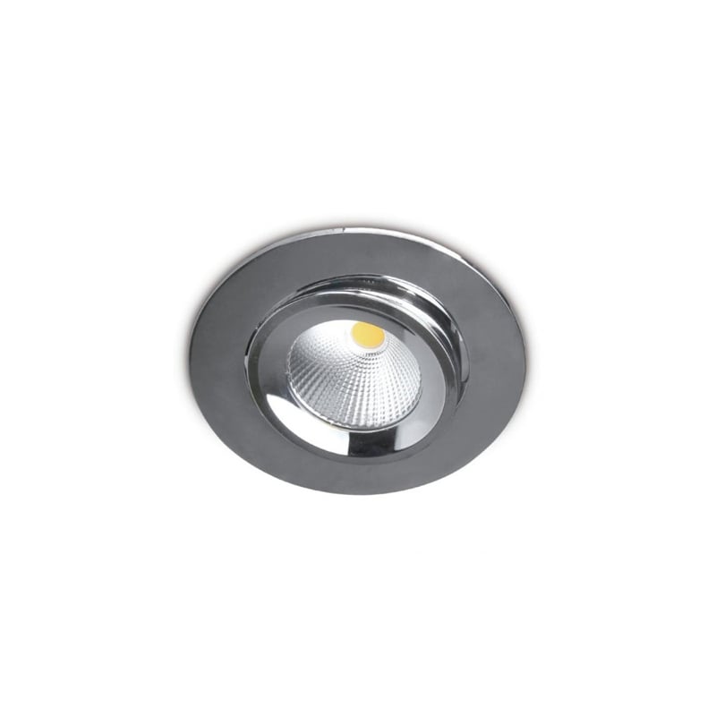 Kosnic Tatio Wall Washer LED Downlight 15W 36 Degree 5000K Chrome