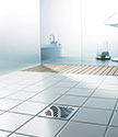 Square Wet Room Shower Drain For Tiles (88A)