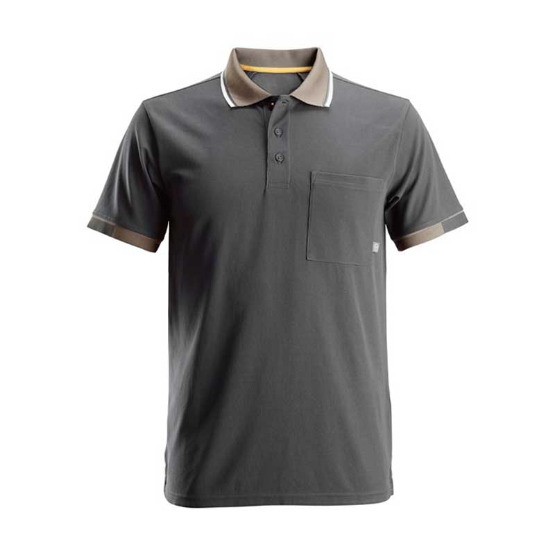 Snickers 2724 AW 37.5 Tech SS Polo Shirt Steel Grey Size: L