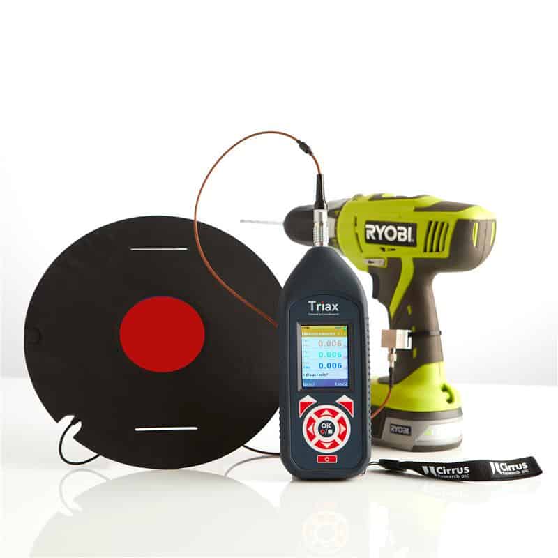 Hand Arm Vibration Measurement Device For Construction Tools Exposure Analysis