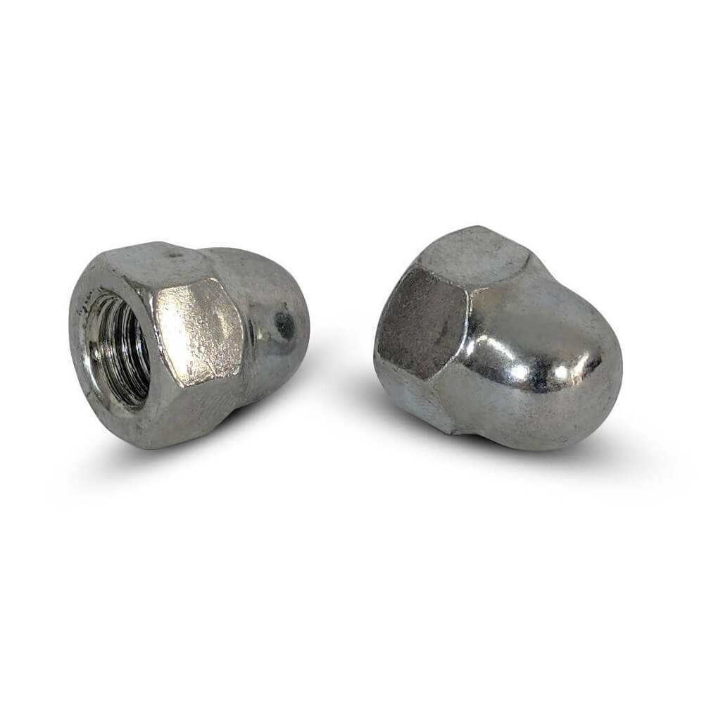 M6 Dome Nut BZP DIN 1587