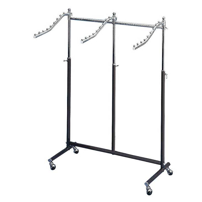 Black And Chrome Adjustable Racks For Sale