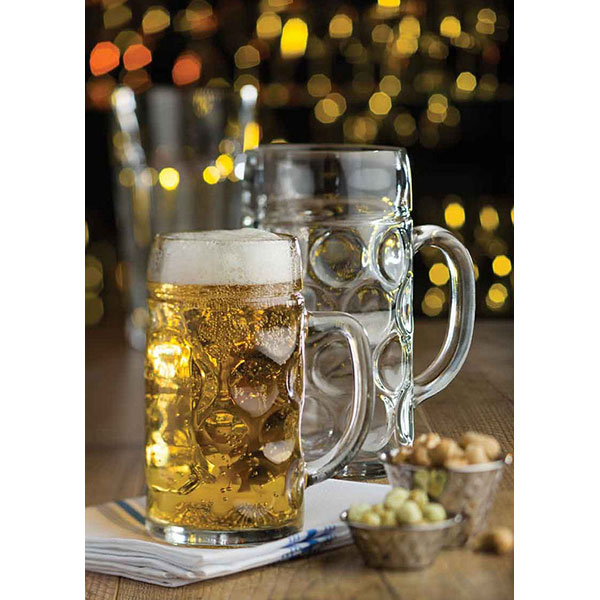 German Heavy Stein Glass