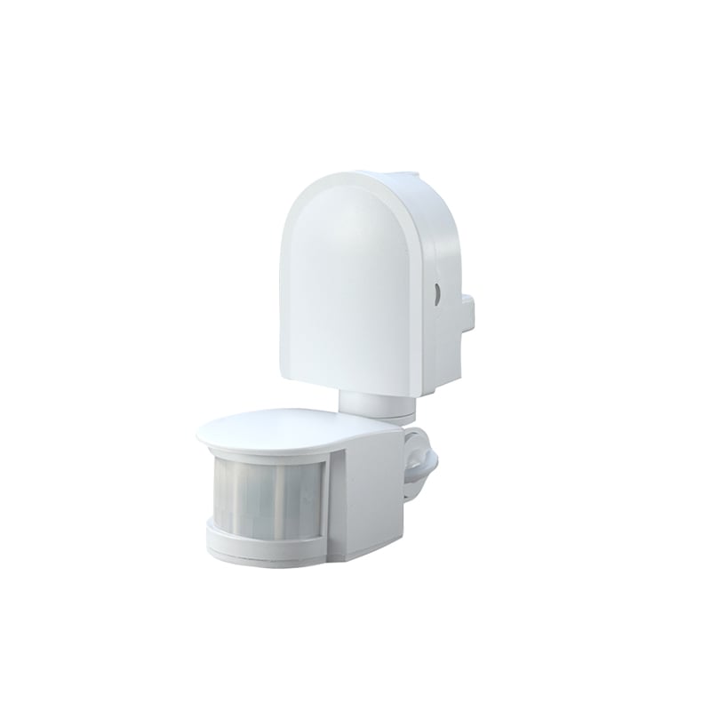 Ovia Wall Mounted Multi-Directional IP44 PIR Sensor White