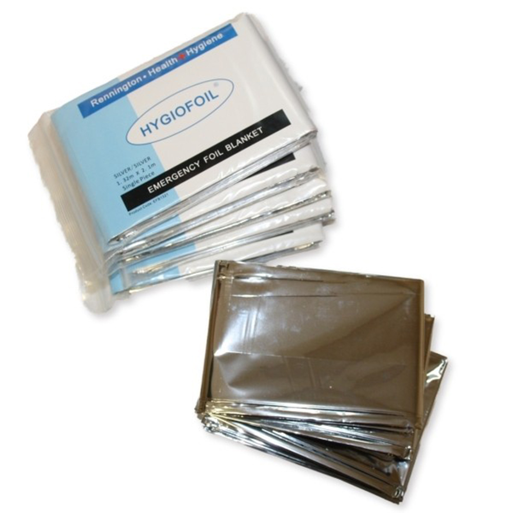 Specialising In Thermal Emergency Foil Blanket 130Cm X 210Cm (1 X 12) For Your Business