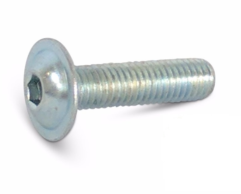 M5x20  Socket Button Flange Head Screw BZP