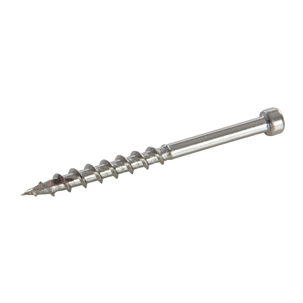 Triton SS Deck 8 x 2" 500pk Stainless Steel Pocket-Hole Screws Pan Head Coarse