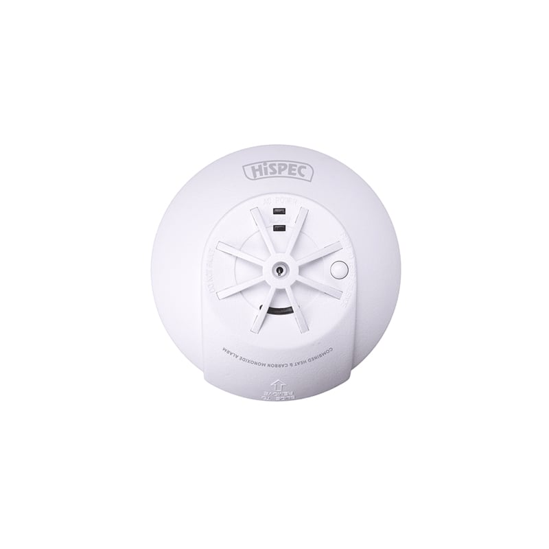 Hispec Mains Heat & Co Detector Combi Fast Fix