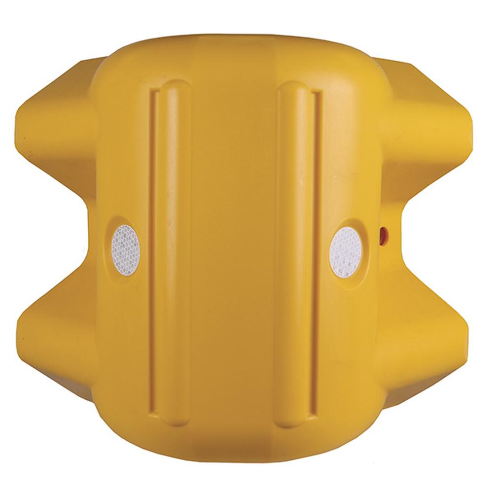 Polymer 90 Degree External Corner WithReflectors - Yellow