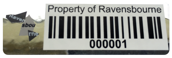 Barcode Identification Labels for Schools, Universities and Colleges