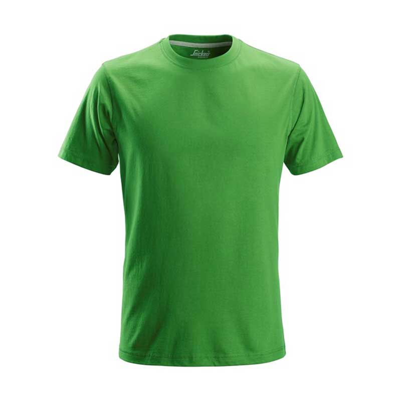 Snickers 2502 Classic T-Shirt Apple Green Size: XXXL