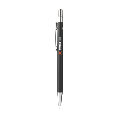 SFERA RECYCLED ALUMINIUM METAL PEN in Black.