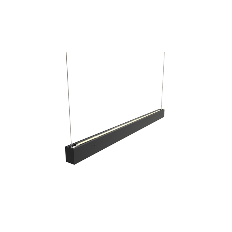 Ansell Vasco Suspended Low Output LED Linear 1200mm 15W Black