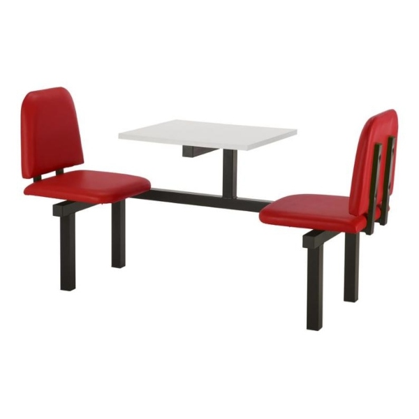 CU94 - 2-Seater Oscar Canteen Unit - Red, White