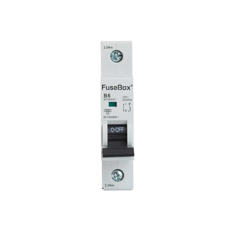 FuseBox MCB B Type 63A Single Pole