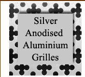 Anodised Aluminium Decorative Grille Ranges