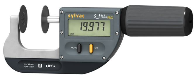 Sylvac S_Mike PRO Disc Micrometer