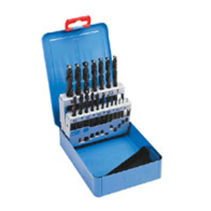 1 - 10mm HSS Jobber Drill Set  0.5mm inc Blue or TIN Coated