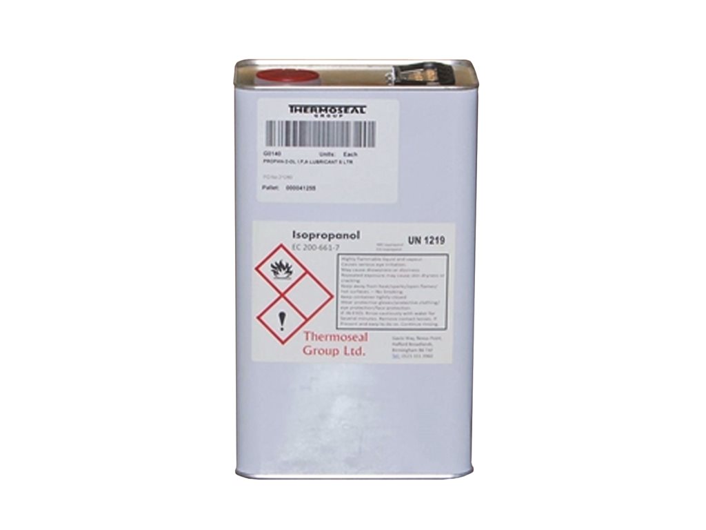 Propan-2-ol I.P.A Lubricant (5Ltr) (5 Litre Tin)