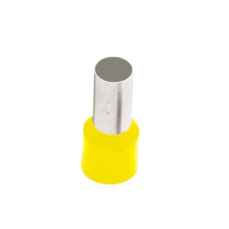 Cablecraft CET1.0G Bootlace Ferrules 1 mm German Colour Range Yellow Colour