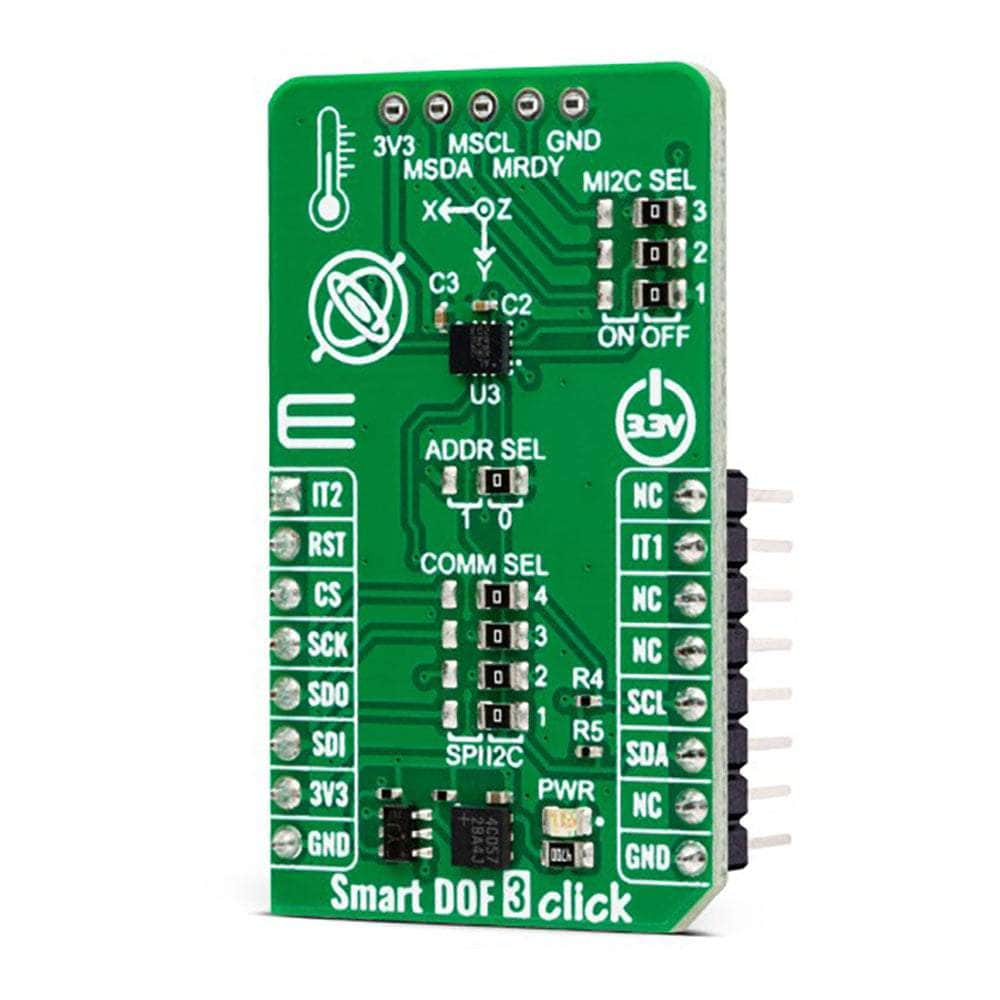 Smart DOF 3 Click Board