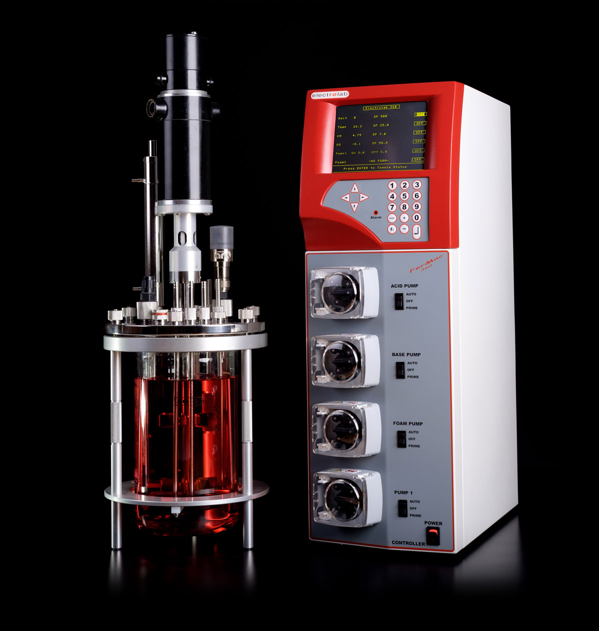 Electrolab Fermac 320 For Microbial And Cell Culture Applications