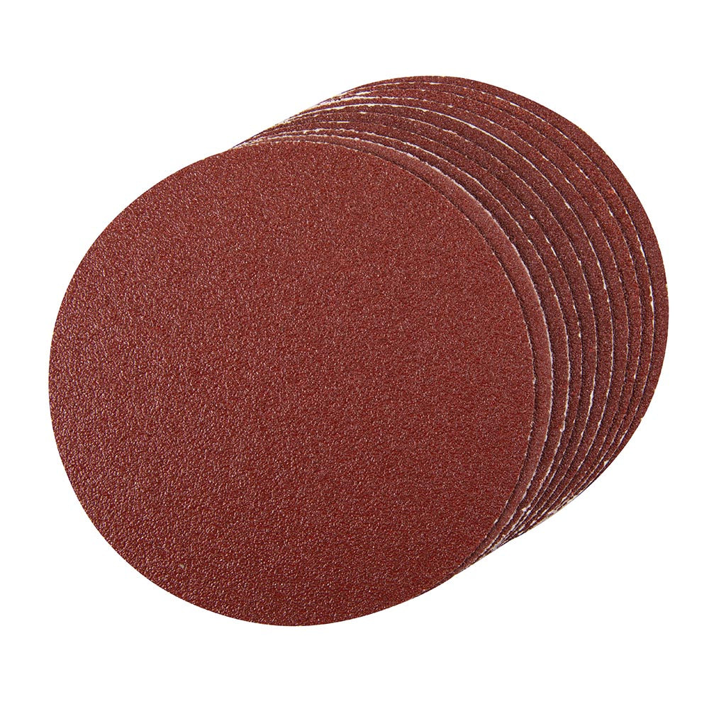 Silverline 918544 Self-Adhesive Sanding Discs 150mm 10pk 60 Grit