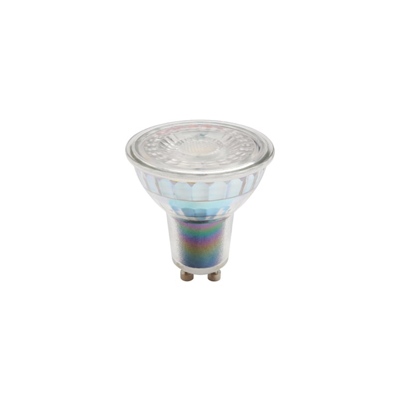 Bell Halo Glass GU10 LED Lamp Non-Dimmable 3000K