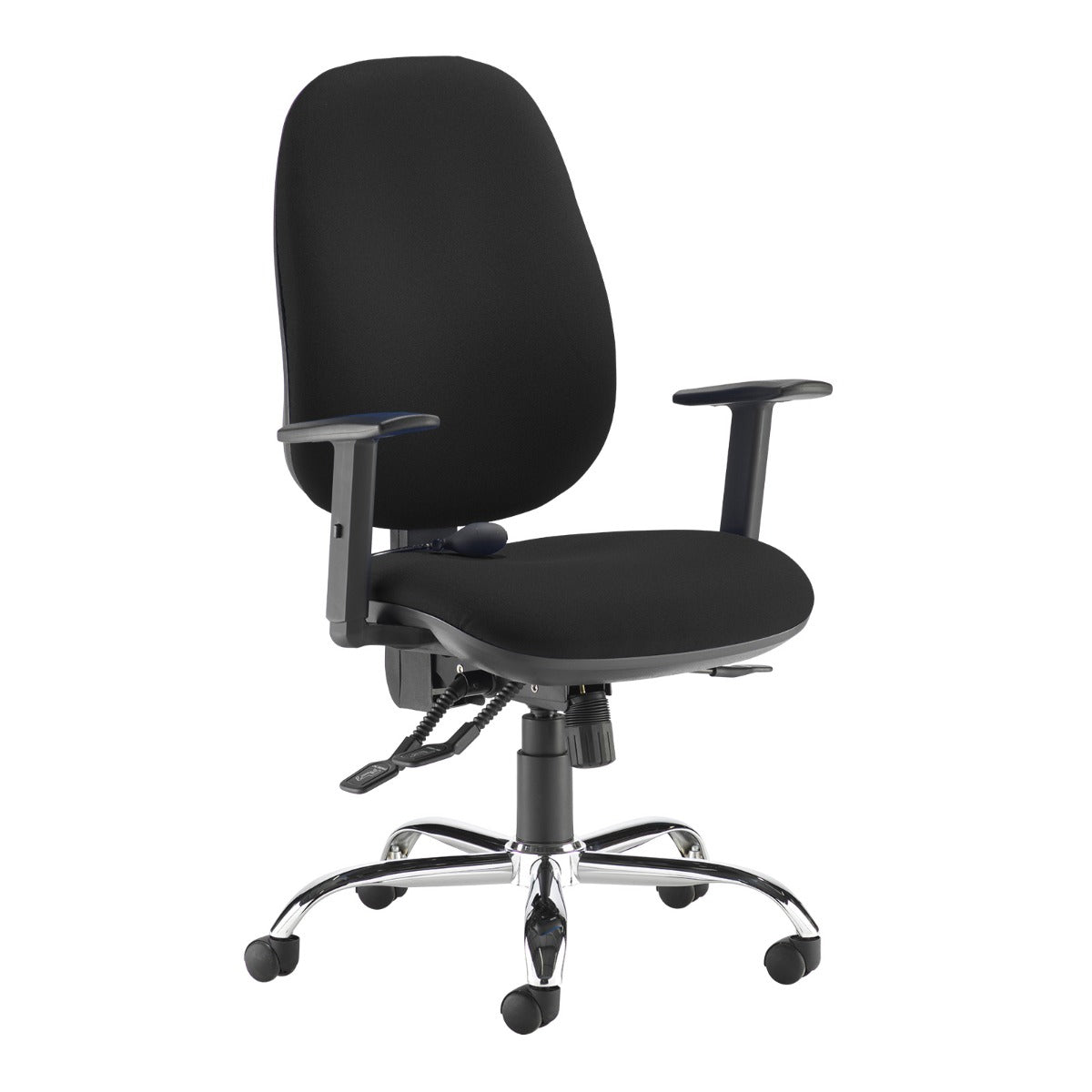 Providers Of Jota Ergonomic 24 Hour Fabric Office Chair - Black or Blue Option - Custom Colours Available Near Me