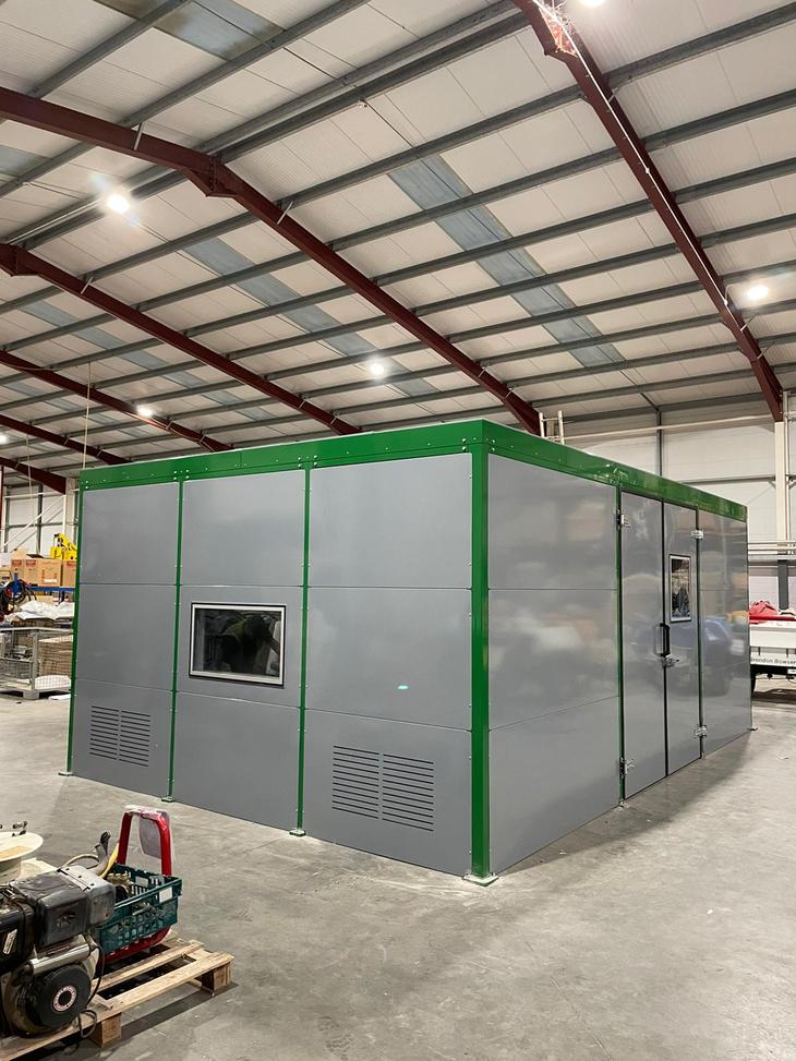 Acoustic Enclosures For Hydraulic Motors