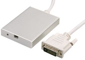 CONV-DVI-MDSP-L DVI Male (&#43; USB&St.Audio) - Mini Display port Socket CONVERTER ( DVI-DSP )