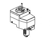 Opposite face axial driven tool