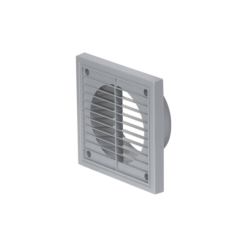 Airflow 100mm Fixed Grille Grey