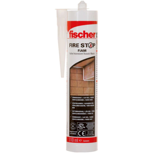 Suppliers Of Fischer Intumescent Acoustic Mastic FiAM 310