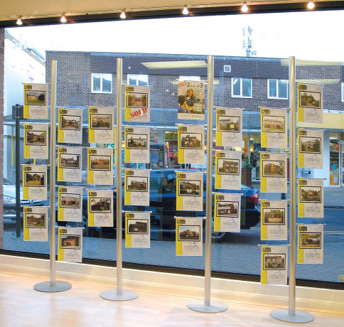 Poster Holders for Estate Agents