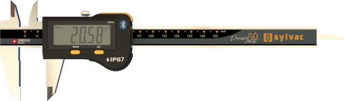 Suppliers Of Sylvac Limited Edition BT Digital Caliper For Aerospace Industry