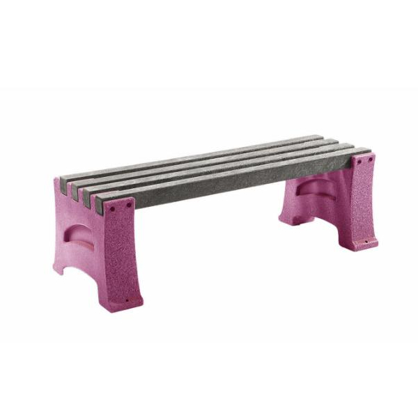 2 Person Bench - Red Granite