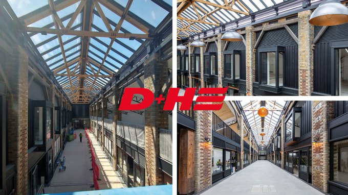 NEWSON'S YARD collaboration to provide a bespoke natural and smoke ventilation solution