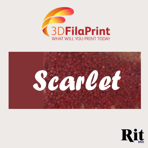 Scarlet Nylon Dye Granules