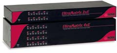 Rose EP4-4X4U UltraMatrix 4xE 4-user KVM switch 4-port for PCs, with OSD