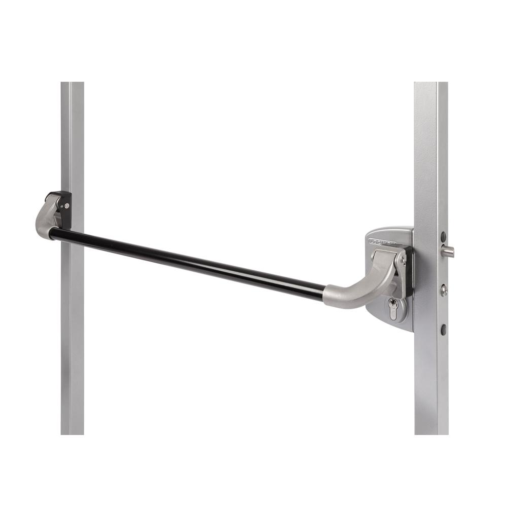 Locinox P00006394 Aluminium Push Bar For Surface Mount Gate Locks