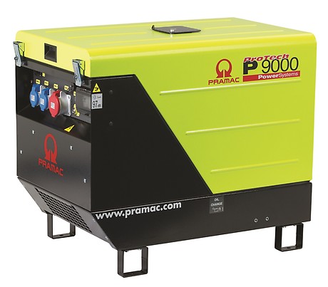 Pramac P9000 230/115v +AVR HUK Portable Pramac P Series Diesel Generator