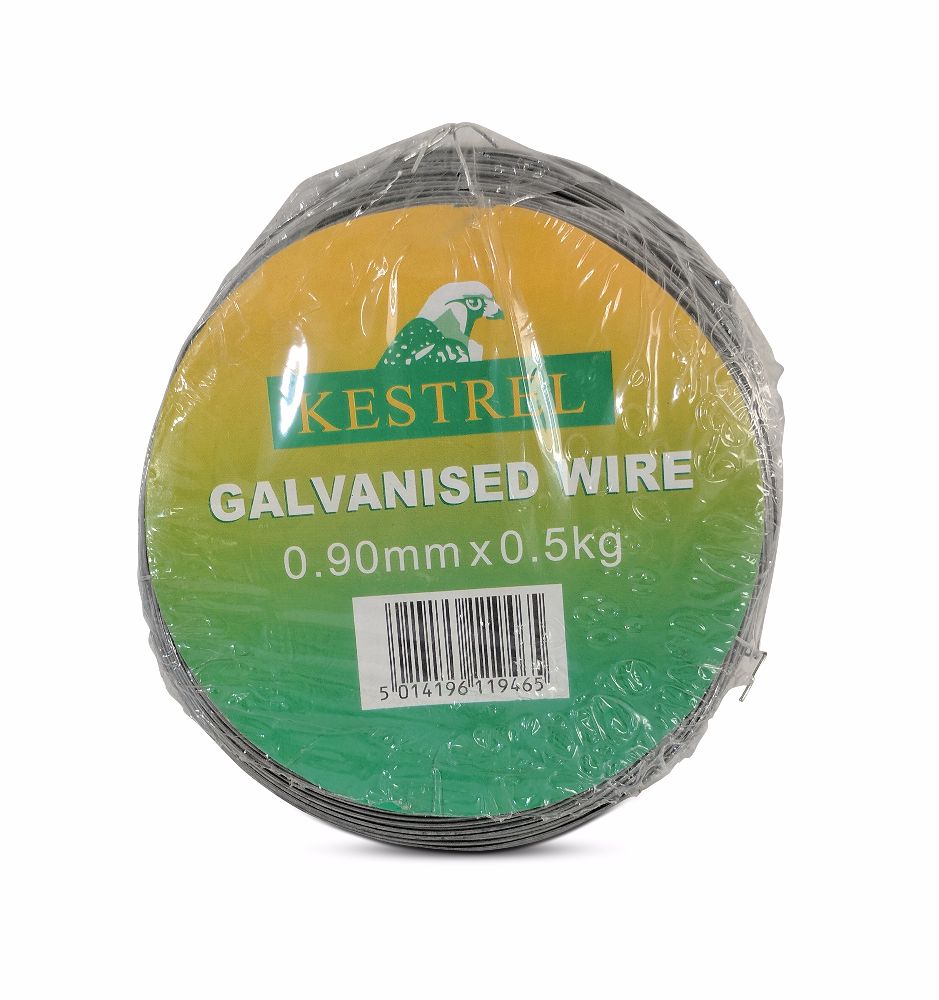 Kestrel Galvanised Wire 0.9mm x 0.5Kg - 100M