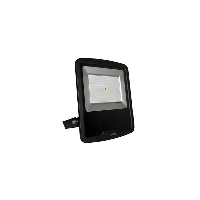 Kosnic Della LED Floodlight 200W 6500K Black