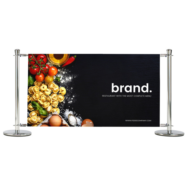 Fresh Pasta - Pre-Designed Restaurant Cafe Barrier Banner